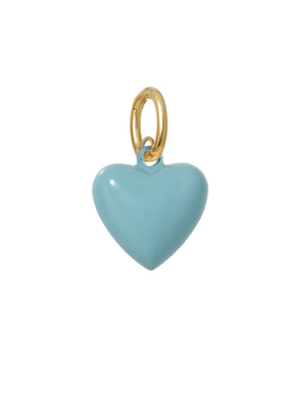NWOT Roxanne Assoulin The Mini Puffy Heart Charm